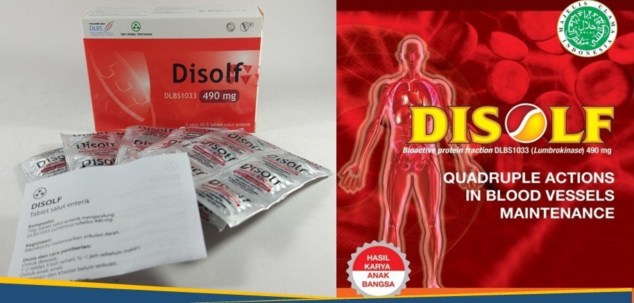 DISOLF Obat Herbal Fitofarmaka, Memperbaiki Sirkulasi Darah